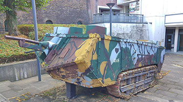 Französischer Panzer "St. Chamond" 