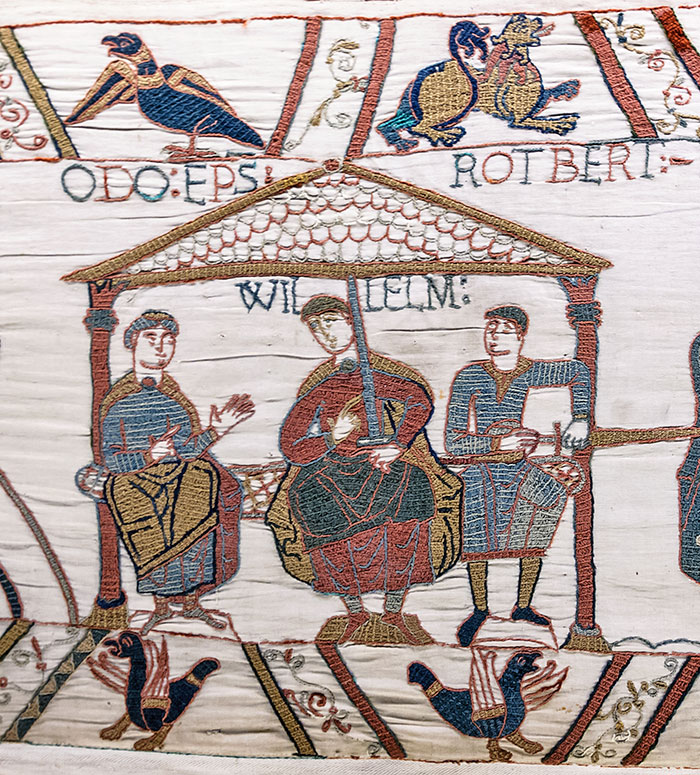 Teppich von Bayeux - Wilhelm der Eroberer und seine Halbbrüder 