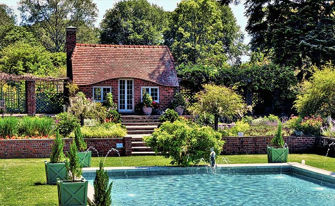Ferienhaus in der Normandie mit Pool