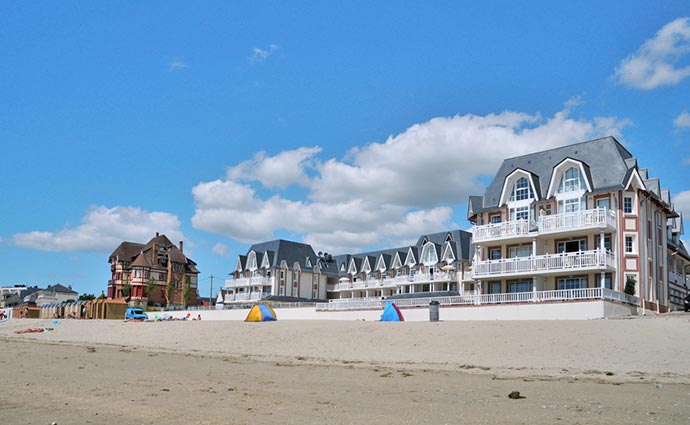 Hotel in der Normandie