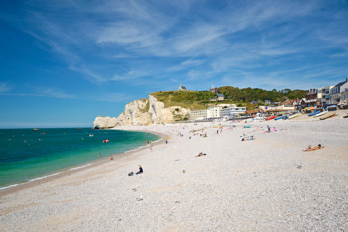 Die schönsten Strände in der Normandie - Etretat 