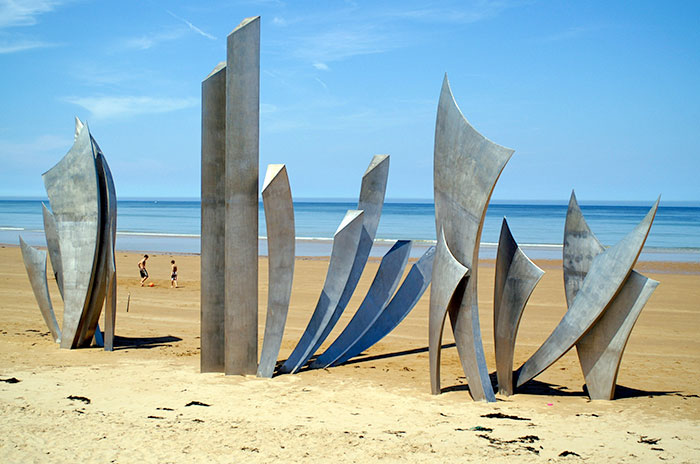 Die schönsten Strände in der Normandie - Omaha Beach 