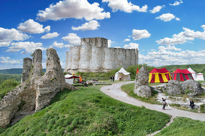 Normandie Sehenswürdigkeiten - Château Gaillard