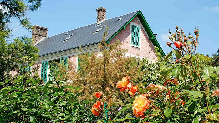 Normandie Sehenswürdigkeiten - Haus und Garten von Monet in Giverny