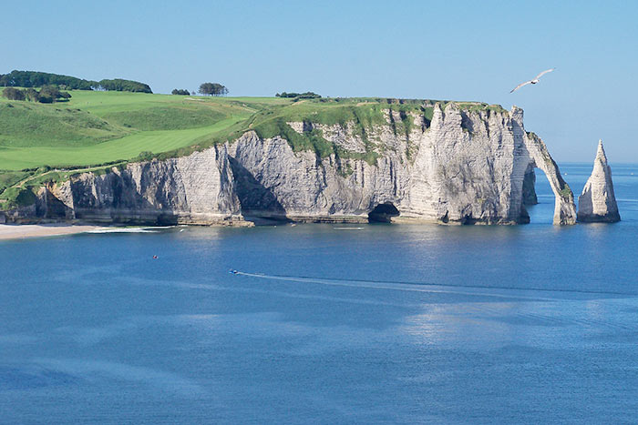 Normandie Sehenswürdigkeiten - Kreideklippen von Étretat