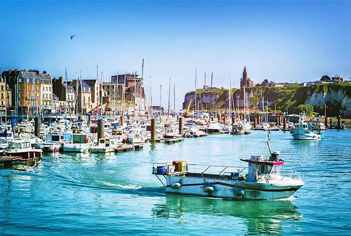 Hafen von Dieppe Hafen von Dieppe