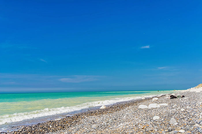 Badestrand von Dieppe Badestrand von Dieppe